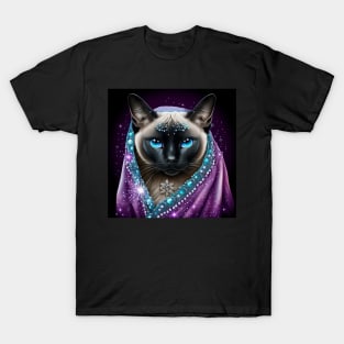 Dazzling Siamese Cat T-Shirt